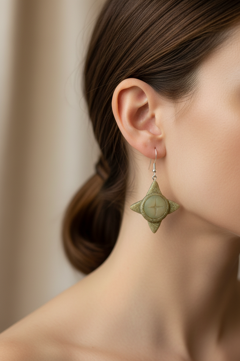 Clay Monstrance Earrings